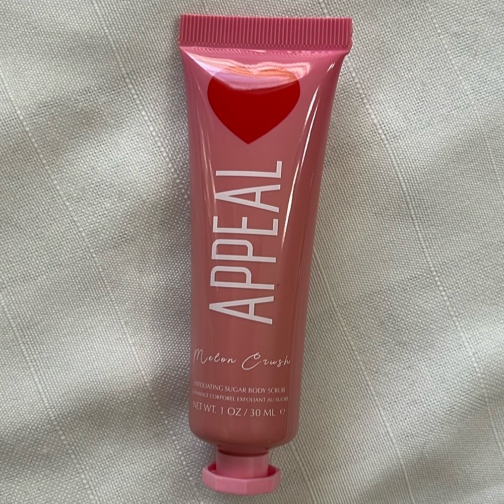 Appeal Cosmetics Melon Crush sugar scrub exfoliate 1 oz/30 ML